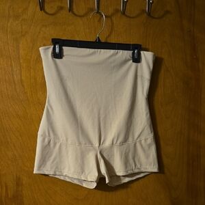 Maidenform High Waist Cream Shapewear Shirts 3X: 3XA